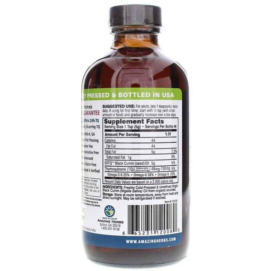 Premium Black Seed Oil, AZH